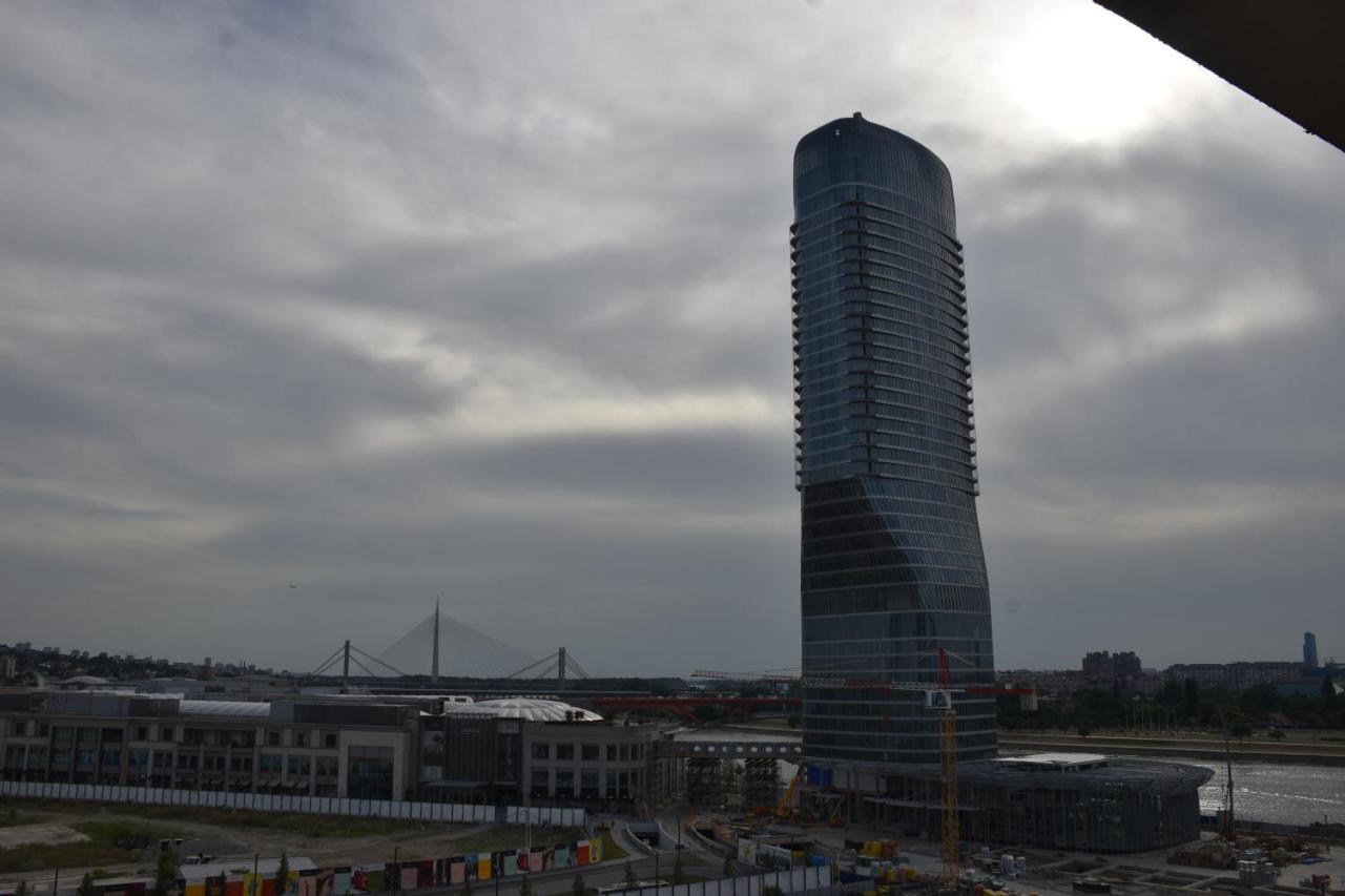 Ferienwohnung Beograd Na Vodi -Belgrade Waterfront BW Sajmiste Exterior foto